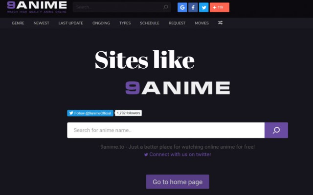 Sites like 9Anime